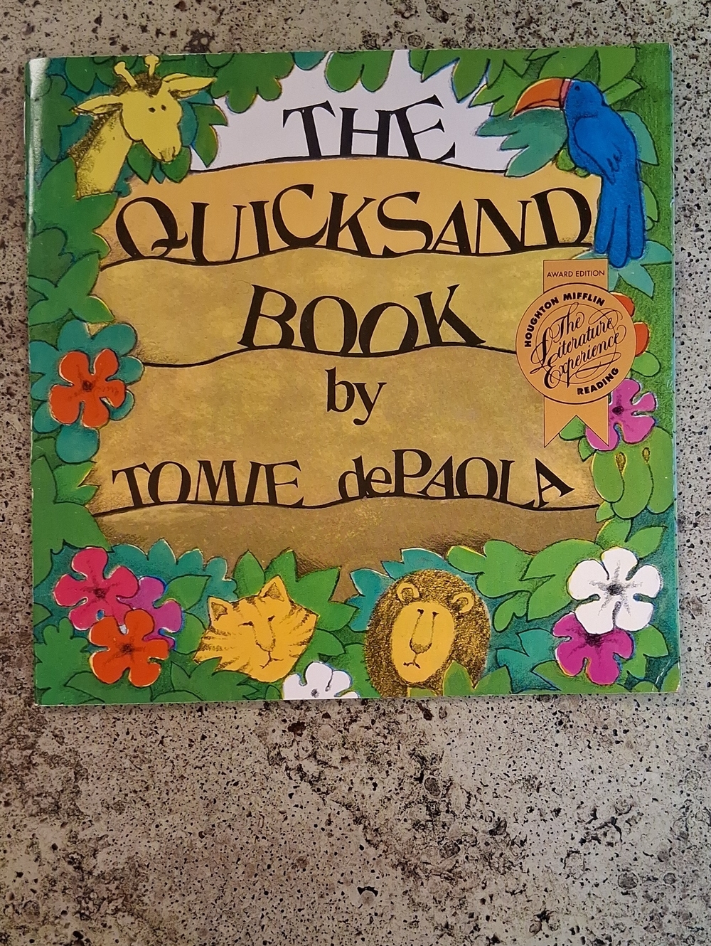 The Quicksand Book Tomie dePaola Childrens Picture Science Book Homeschool